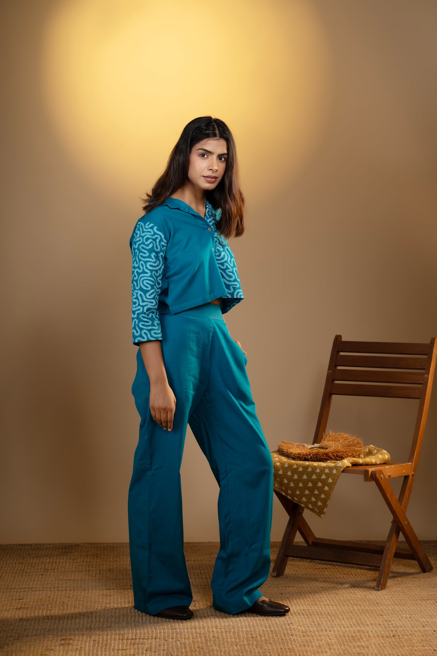 Aqua Flow Co-Ord Set