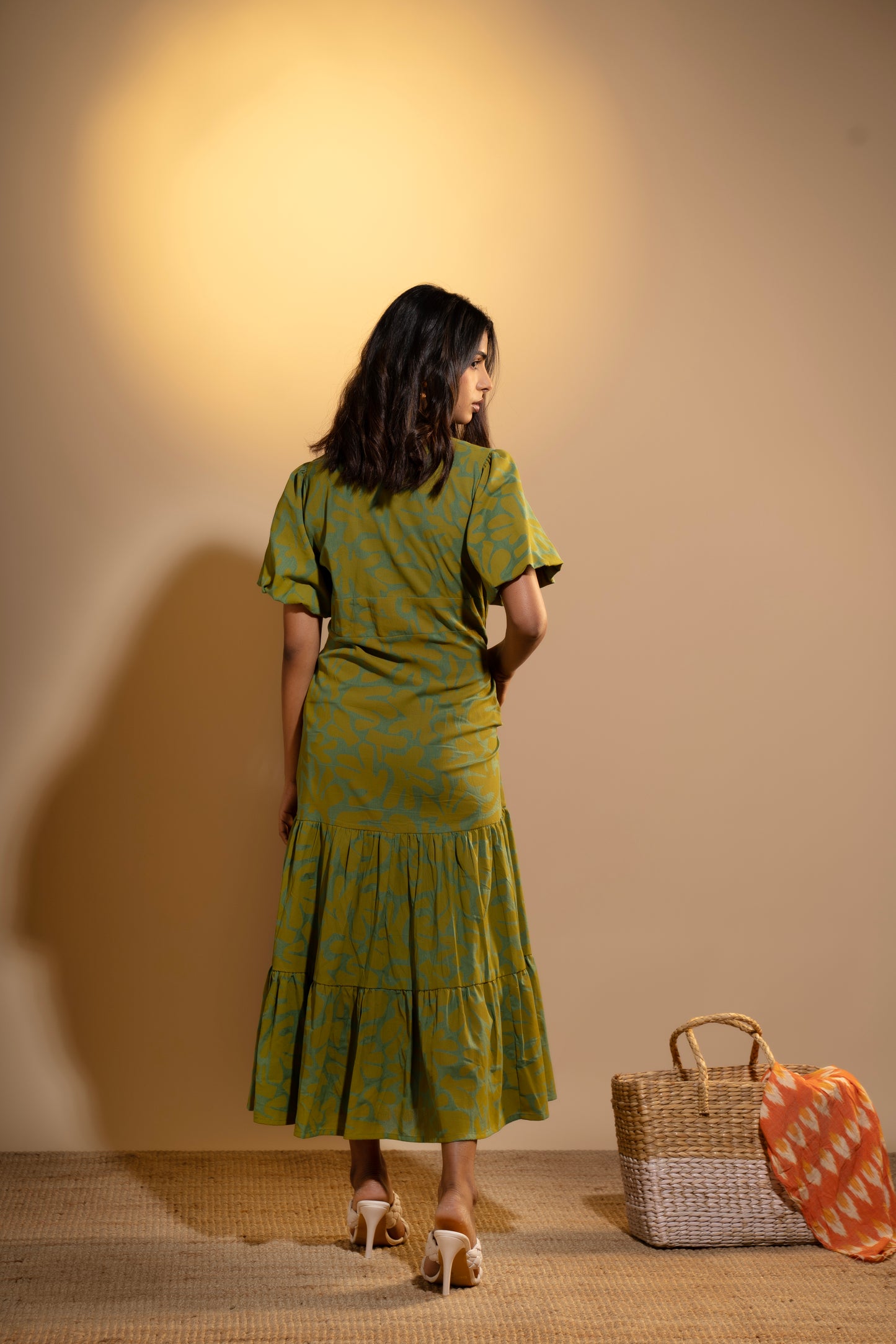Sea Meadow Tiered Dress