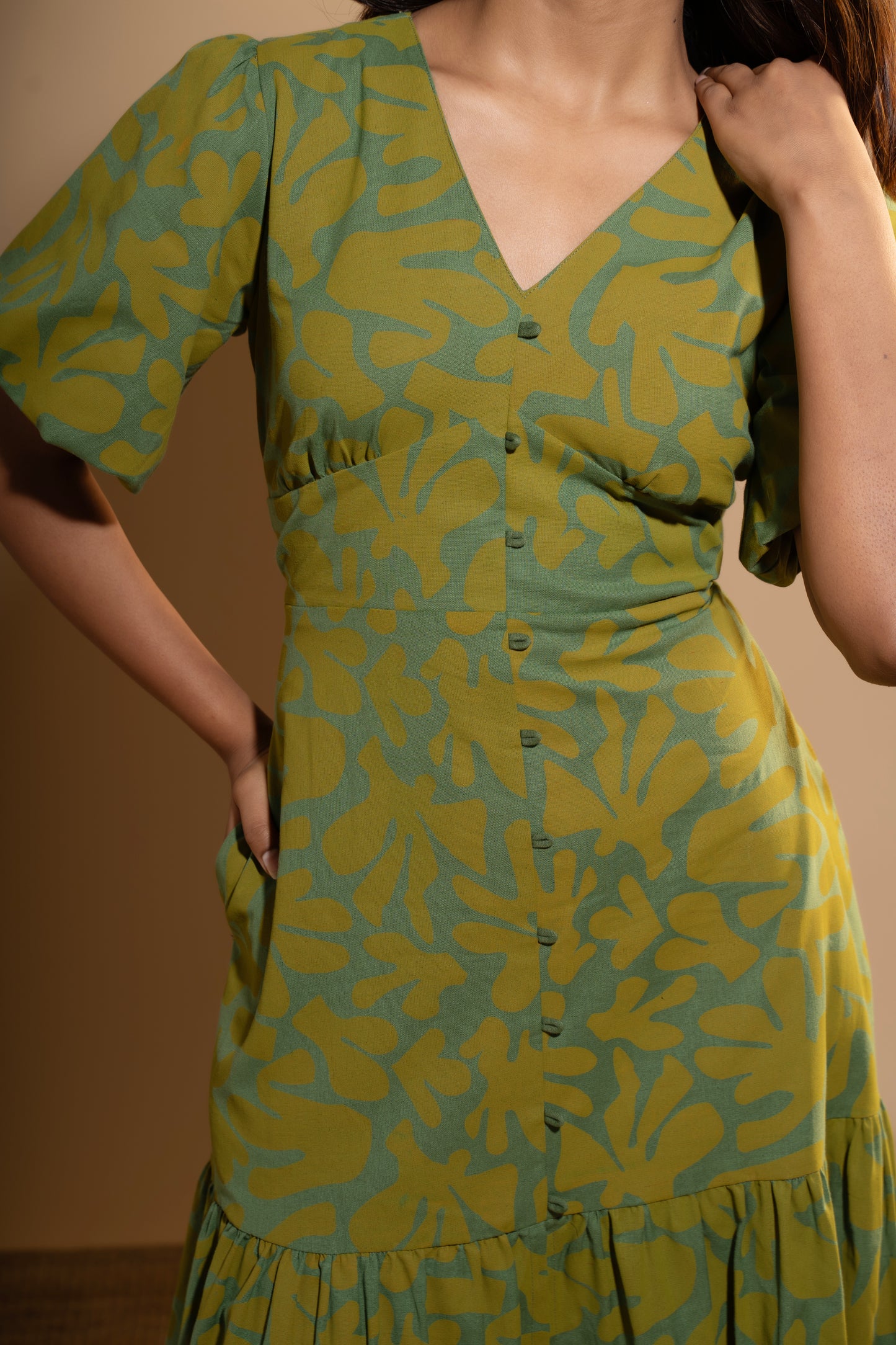 Sea Meadow Tiered Dress