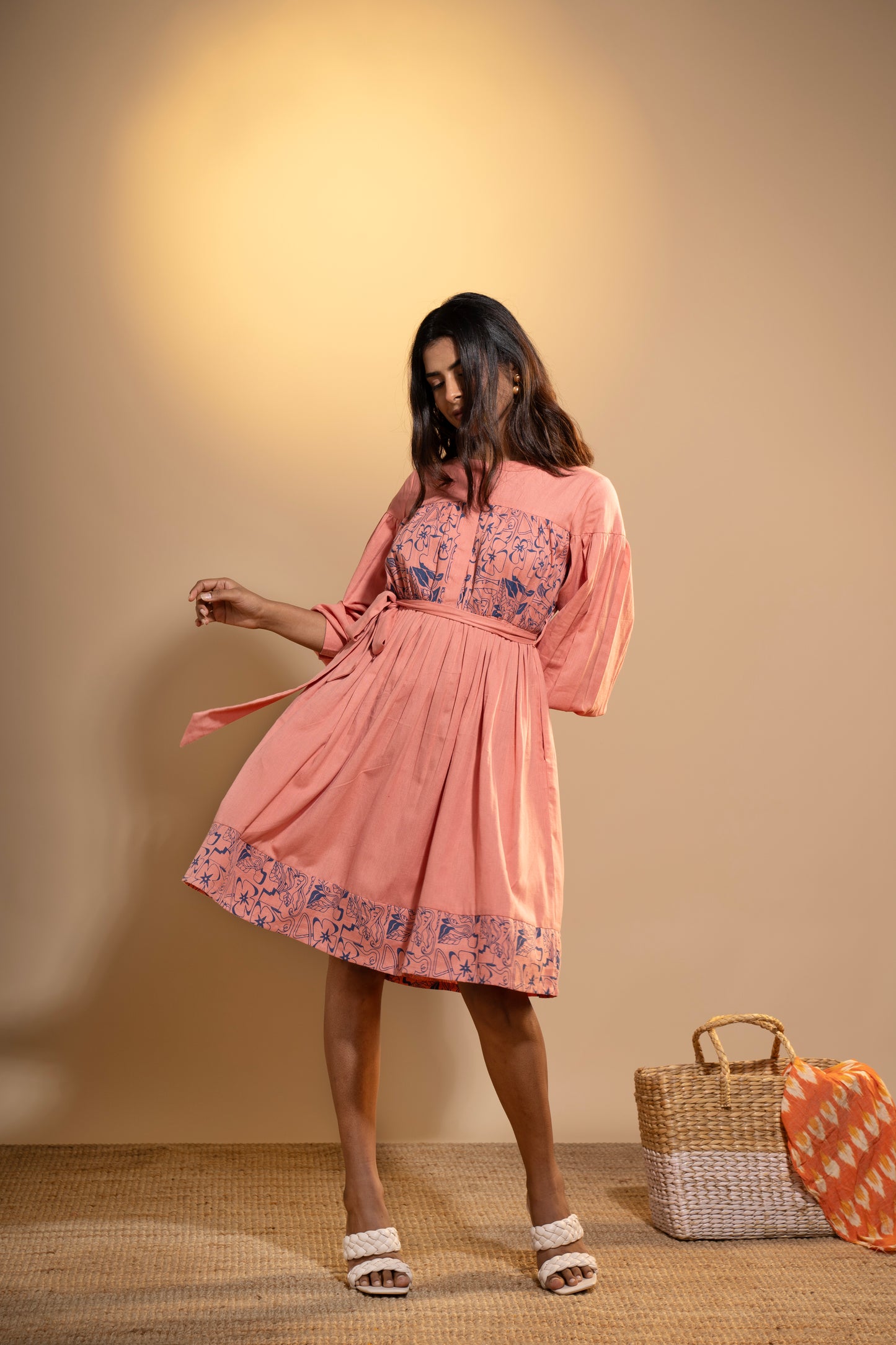 Coastal Blush Mini Dress