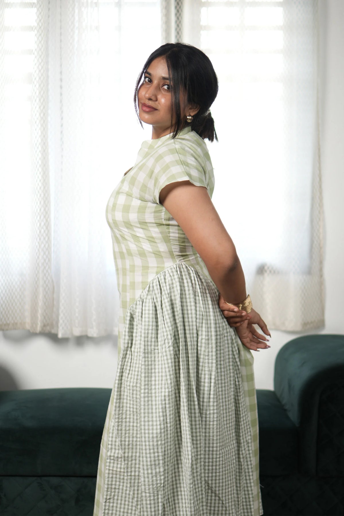 Willow Check Dress