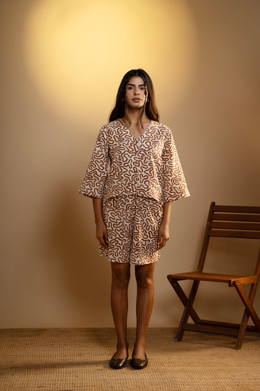 Coral Maze Co-Ord Set